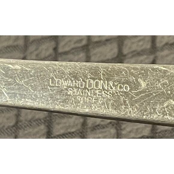 MCM Edward Don & Co. Stainless Serving Ladle Japan  Gravy Punch - Picture 2 of 2